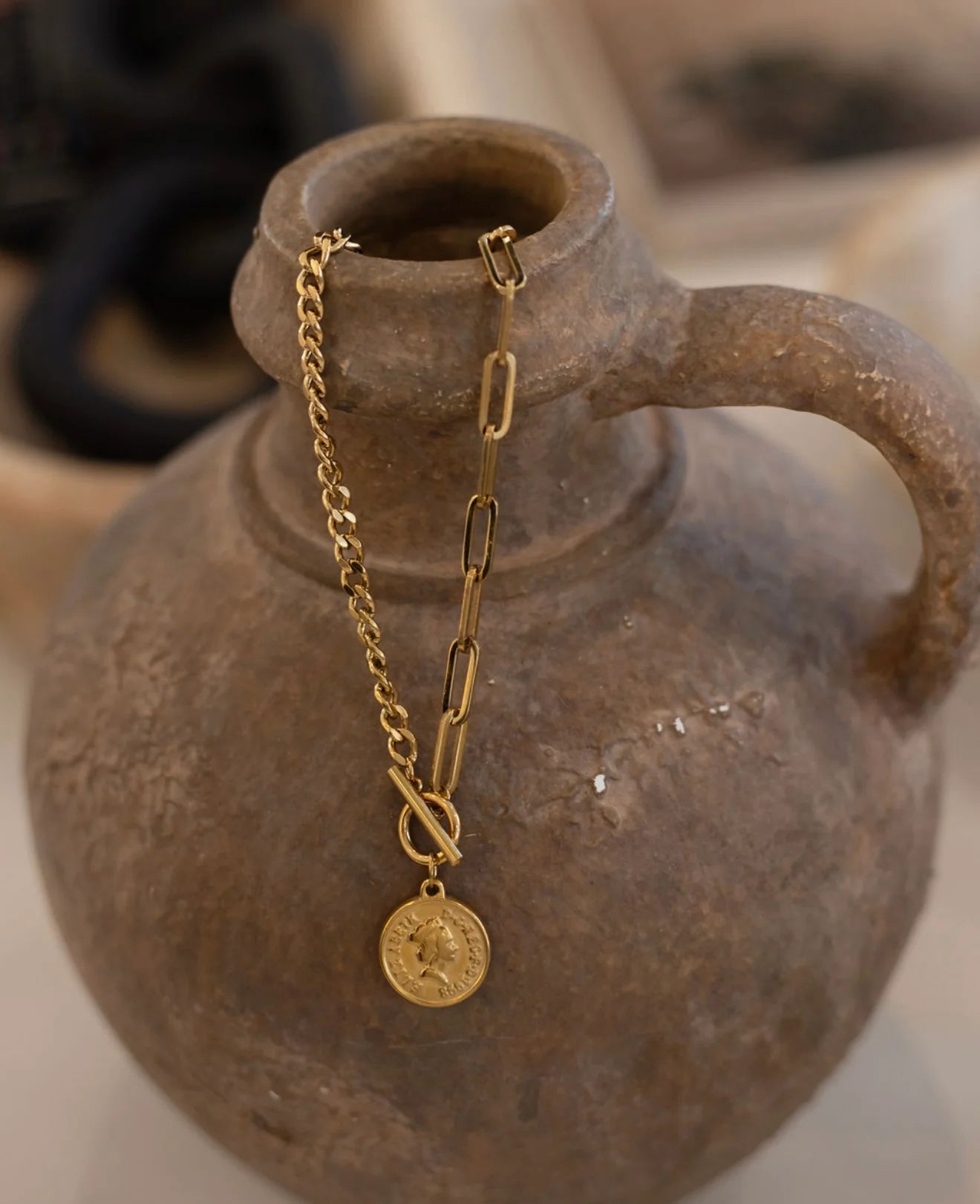 Chansuttpearls Gold Lila Necklace