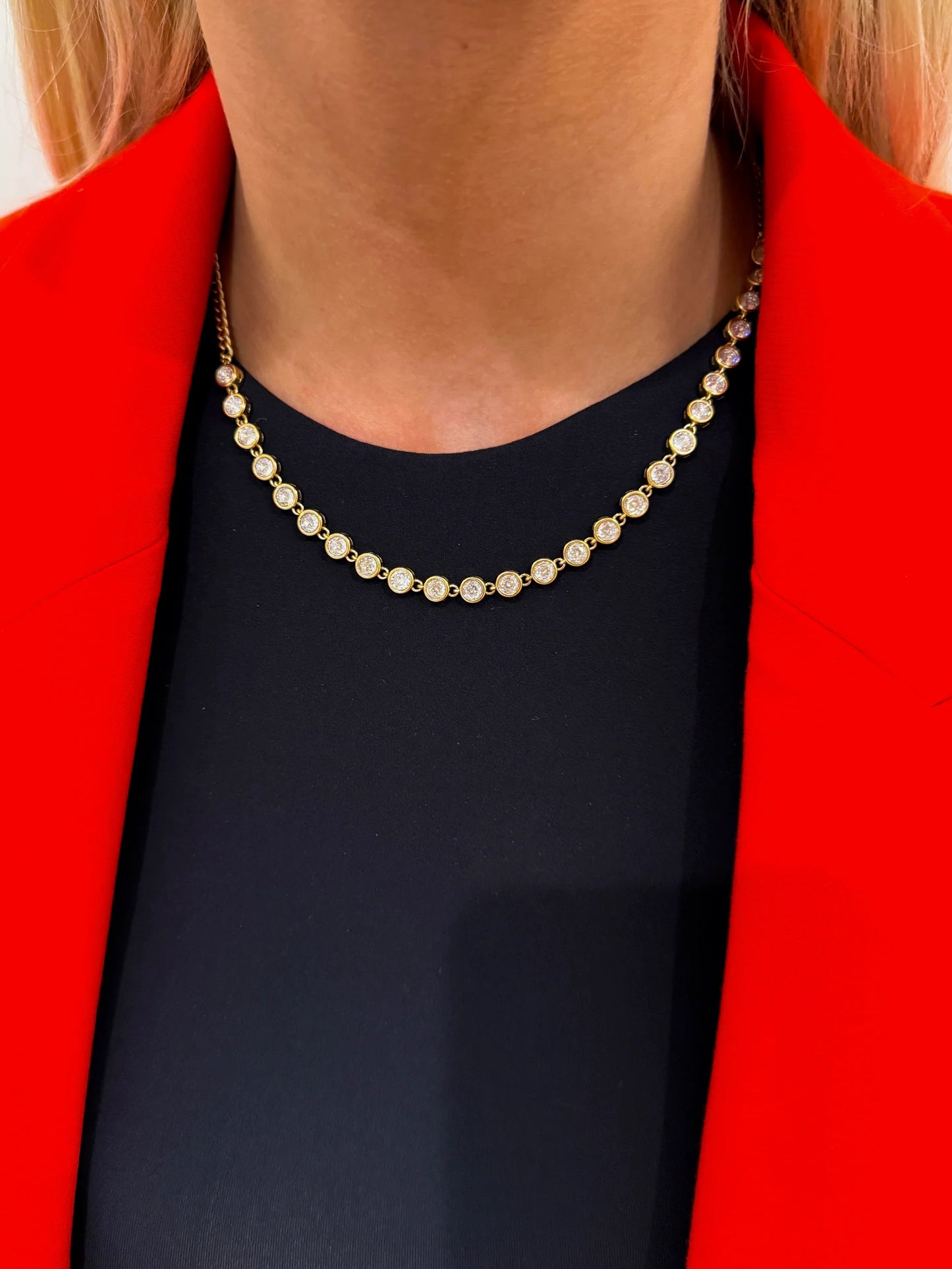 Chansuttpearls Gold Roxie Necklace