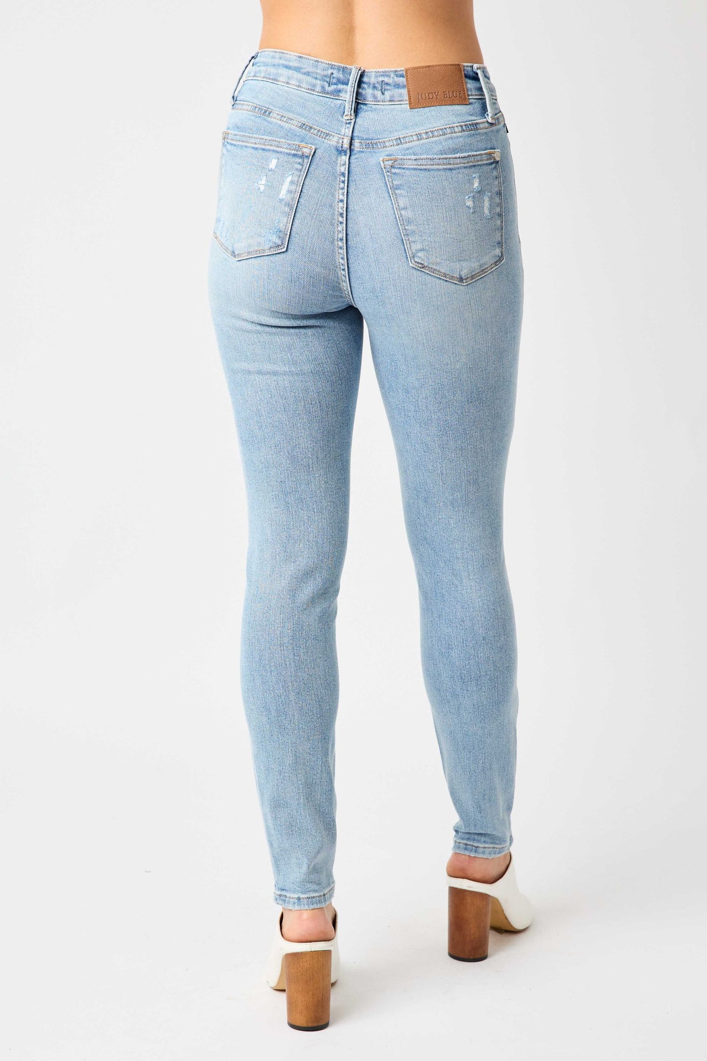 Judy Blue Allie Mid-Rise Tummy Control Jeans (JB 88797)