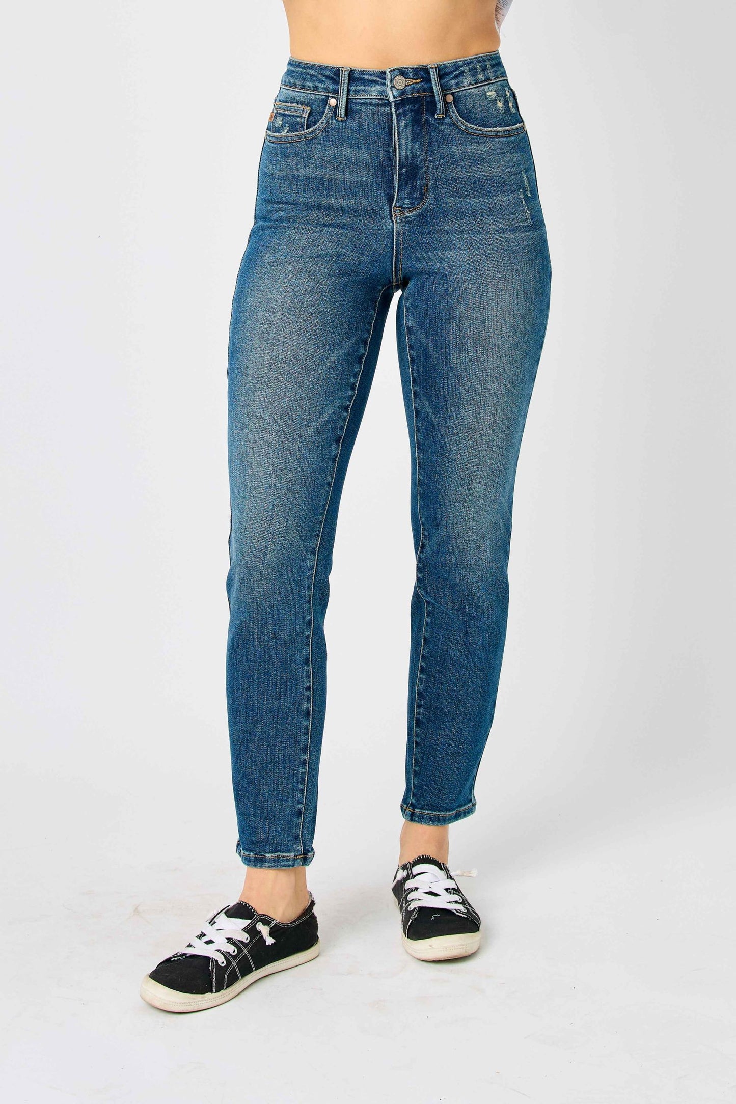 Judy Blue Katy High-Rise Tummy Control Slim Jeans (JB 88776)