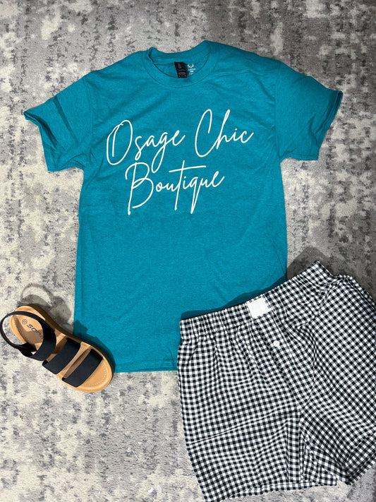 Antique Jade Osage Chic Boutique Signature Tee
