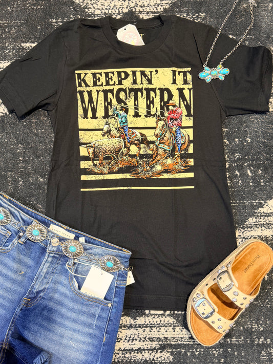Keepin’ It Western Tee