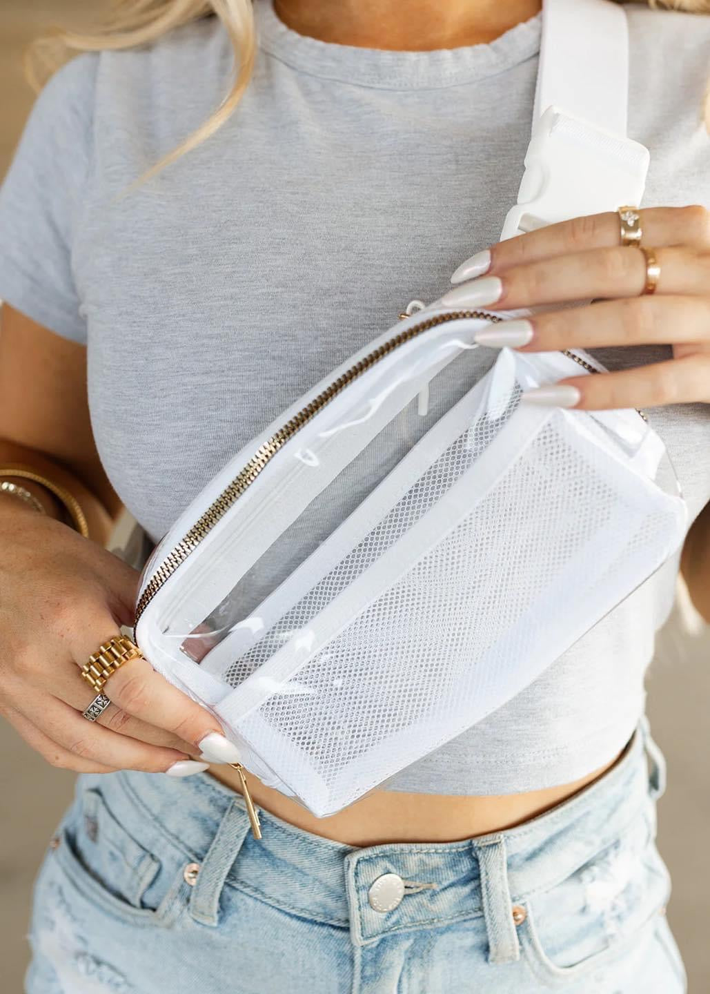Clear Game Day Sling Bag