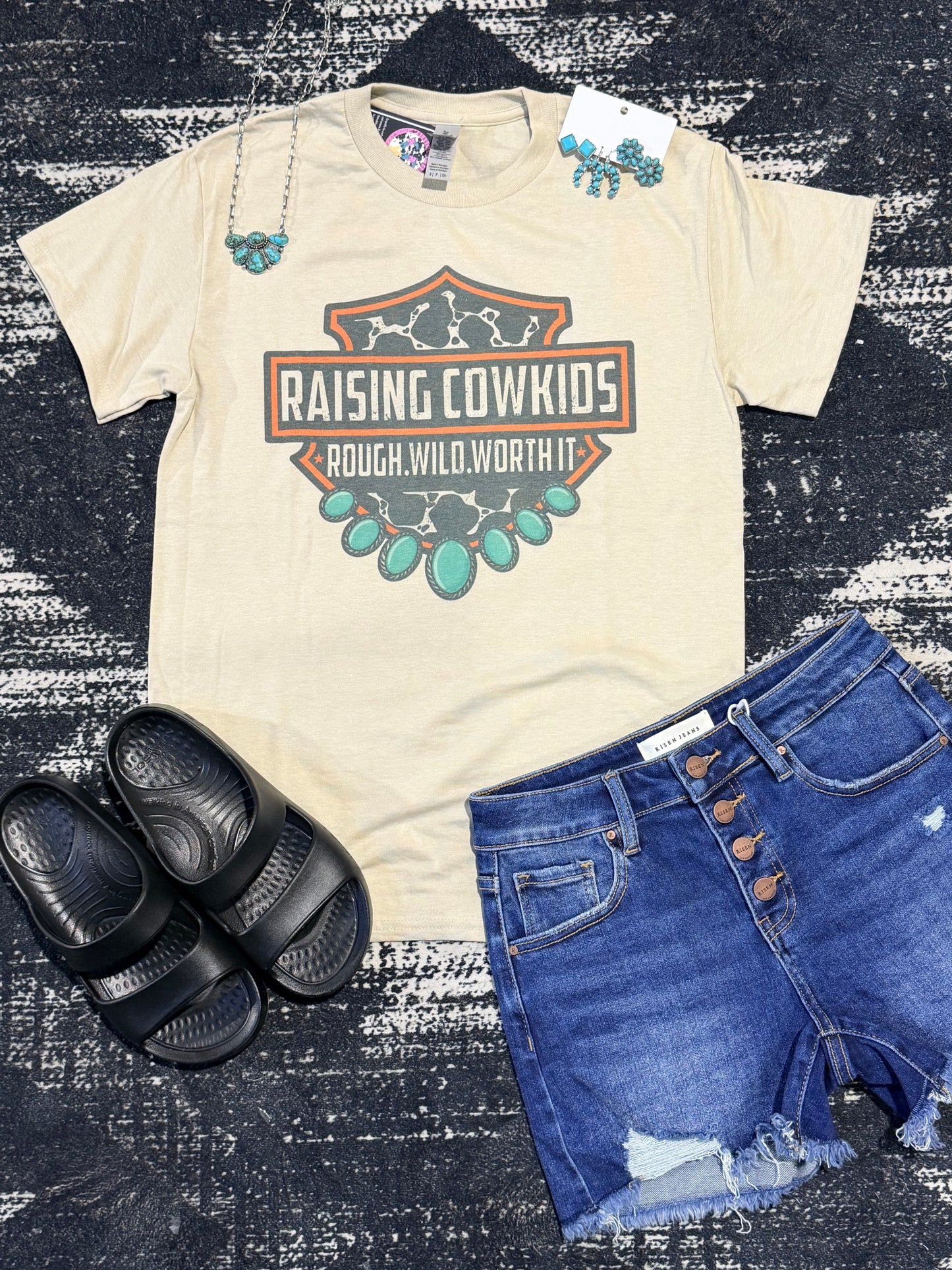 Raising Cowkids Tee