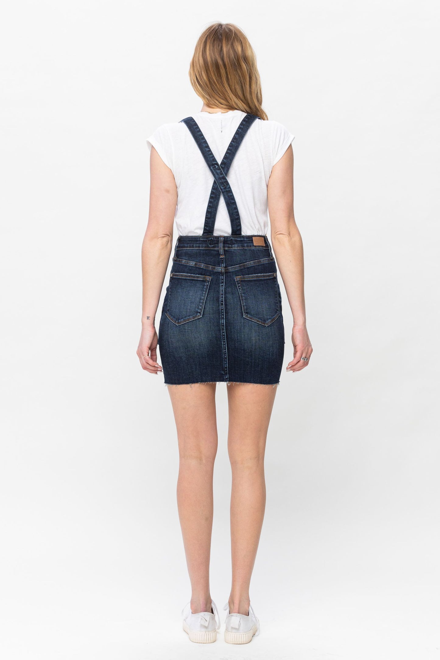 Judy Blue Brittany Denim Overall Skirt