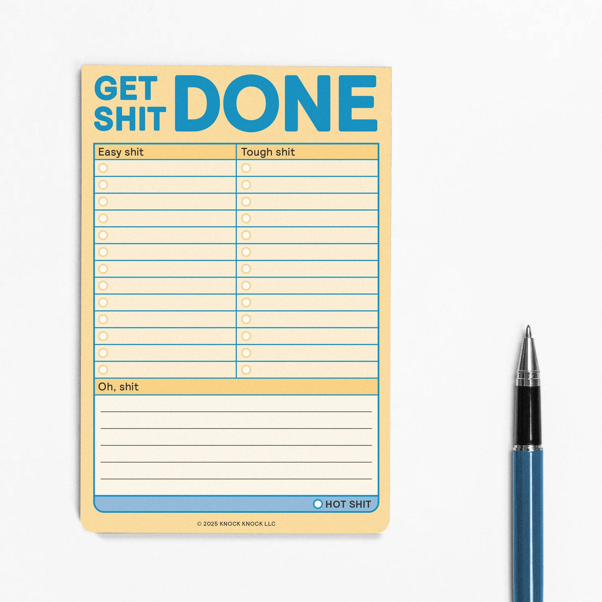 Get Sh*t Done Great Big Stickies (Pastel Version)