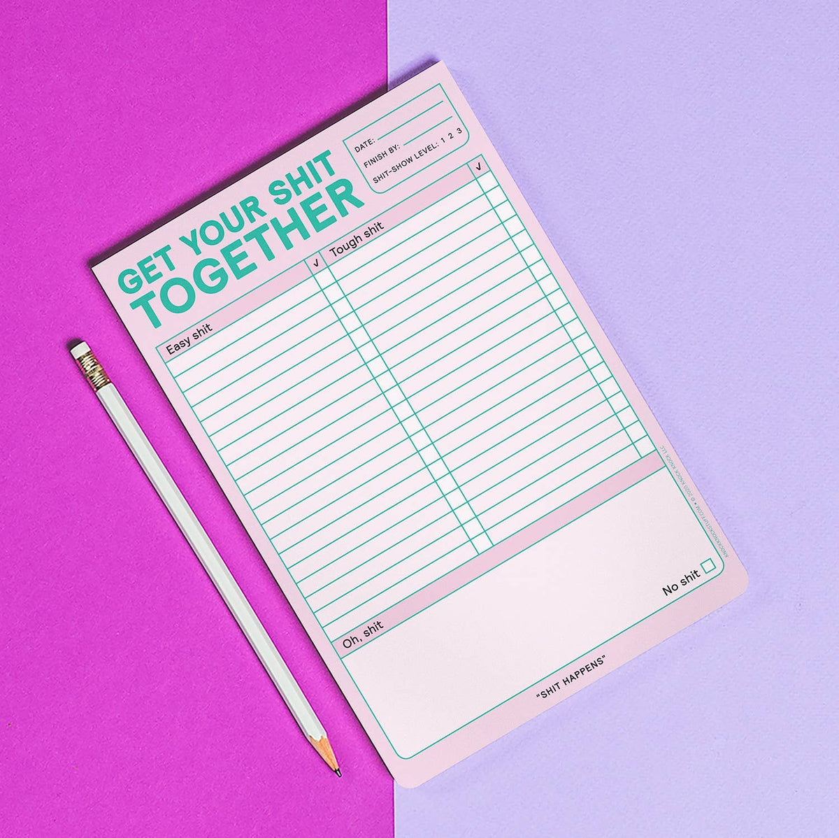 Get Your Sh*t Together Pad (Pastel Edition)