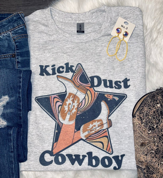 3XL Kick Dust Cowboy Tee