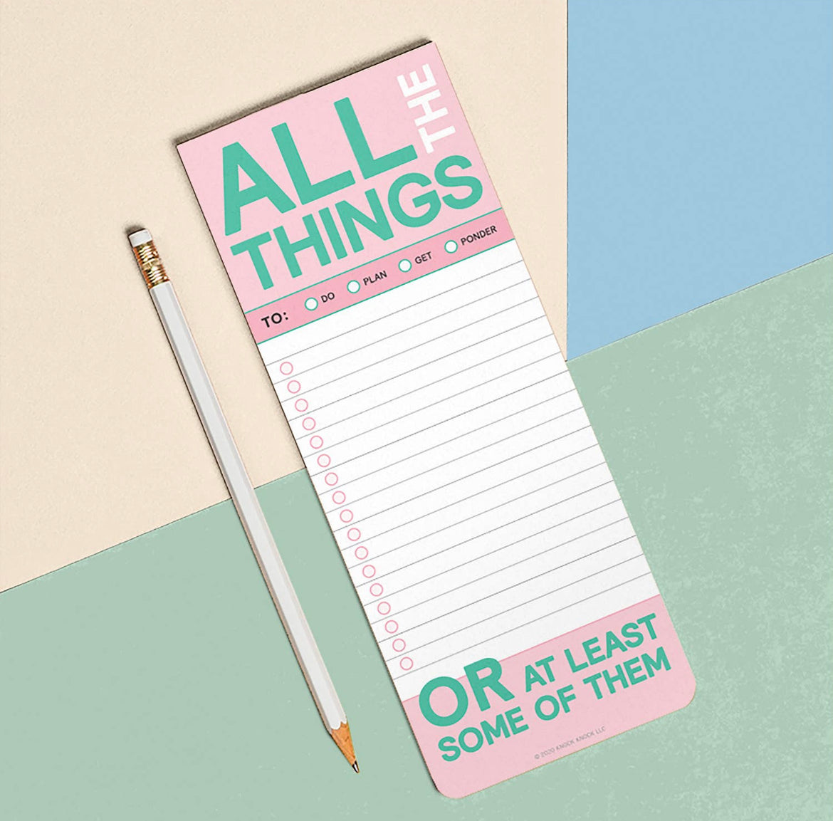 All the Things Make-a-List Pad