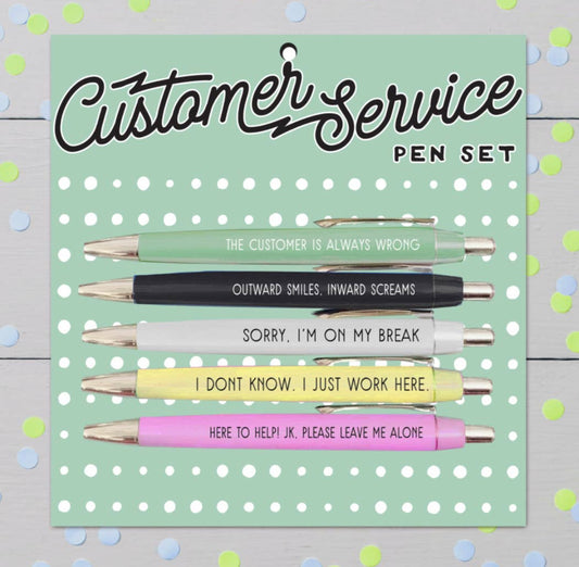 Funny Pen Sets – Shabby Chic Boutique XOXO
