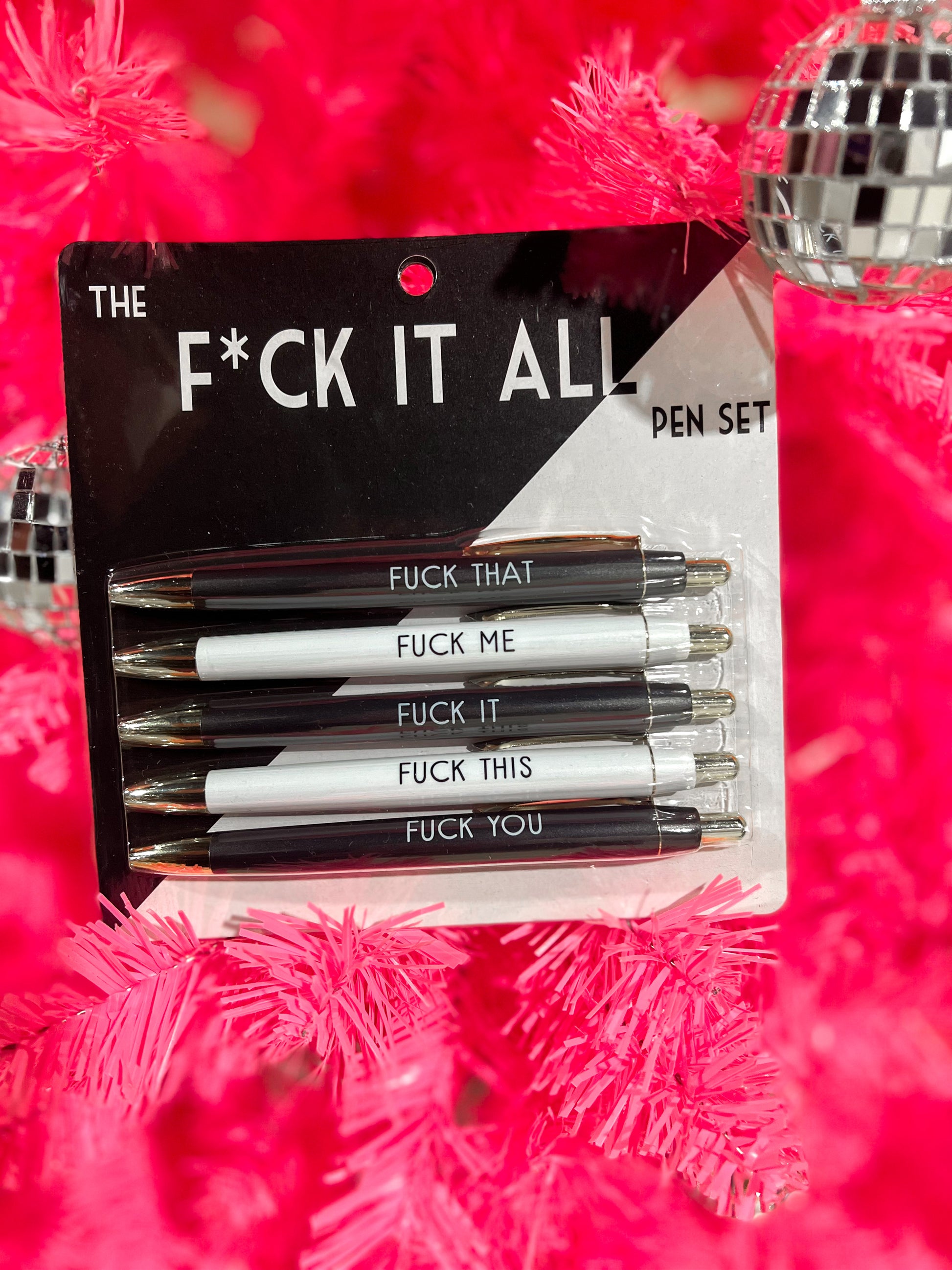 F*ck It All Pen Set – Osage Chic Boutique