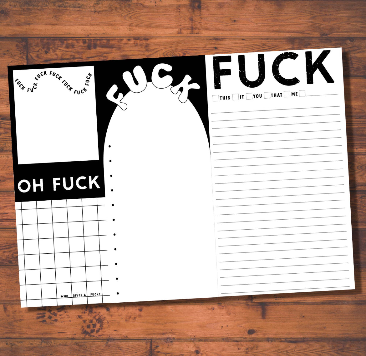 F*ck Notepad Set