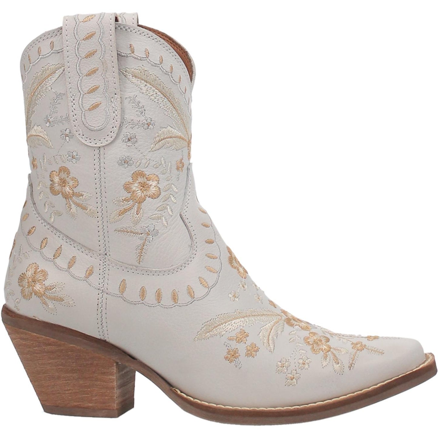 Dingo Primrose White Booties