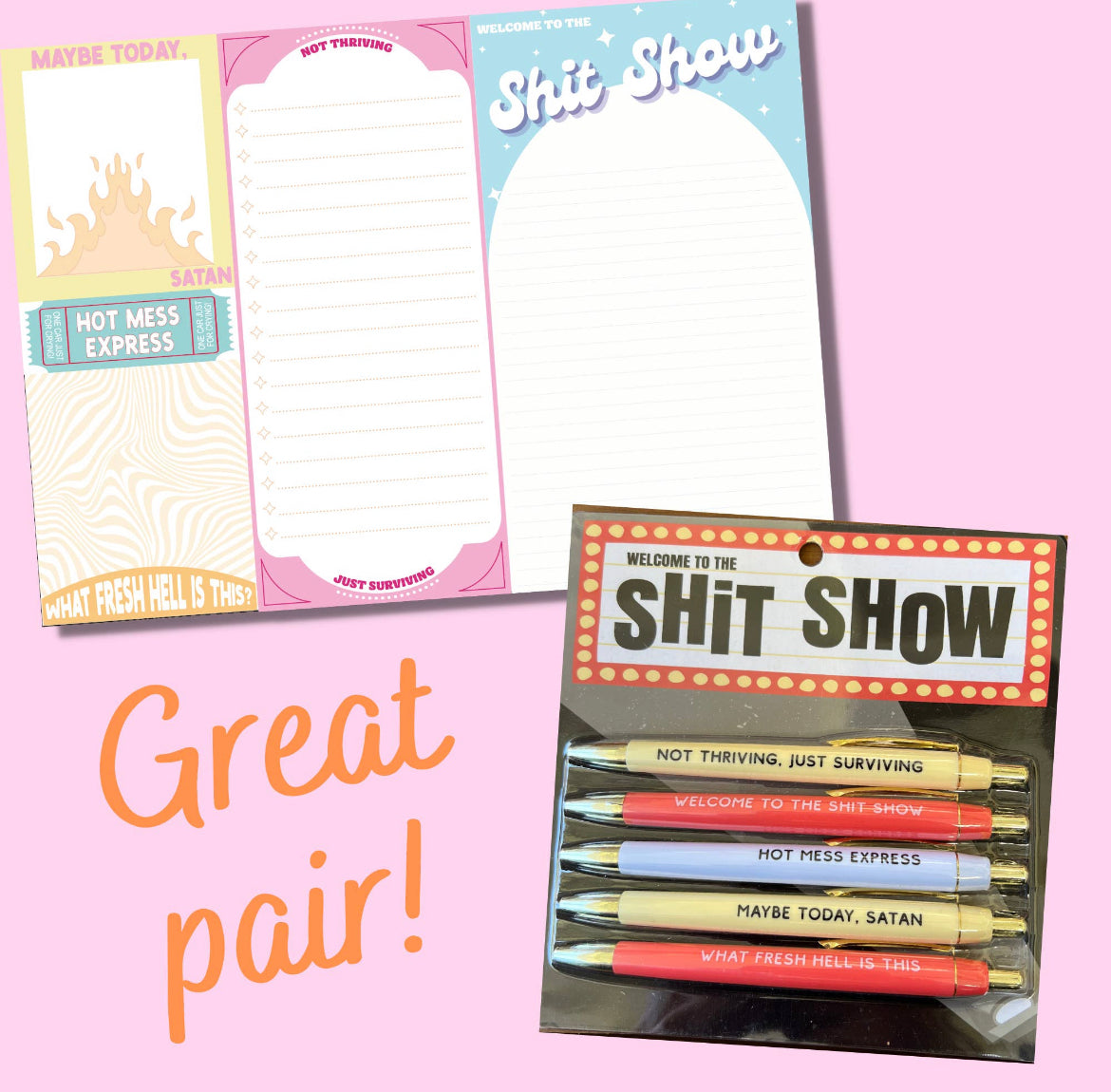 Welcome to the Show Notepad Set